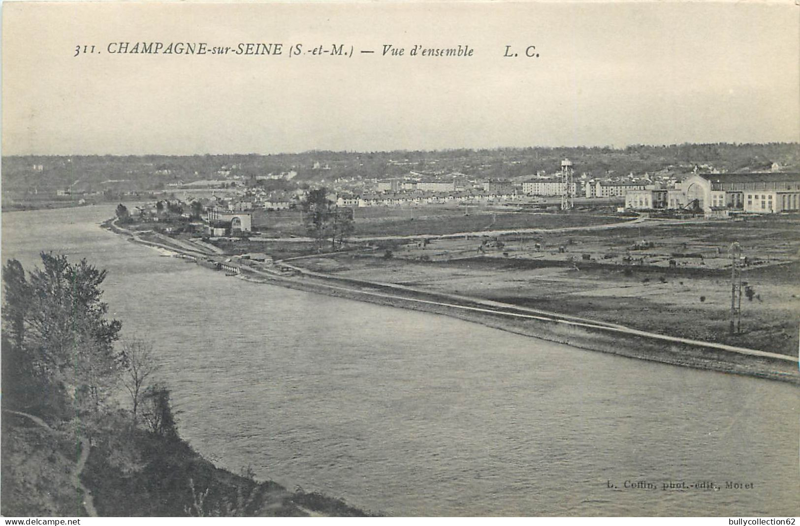 CPA Champagne sur Seine 77/91