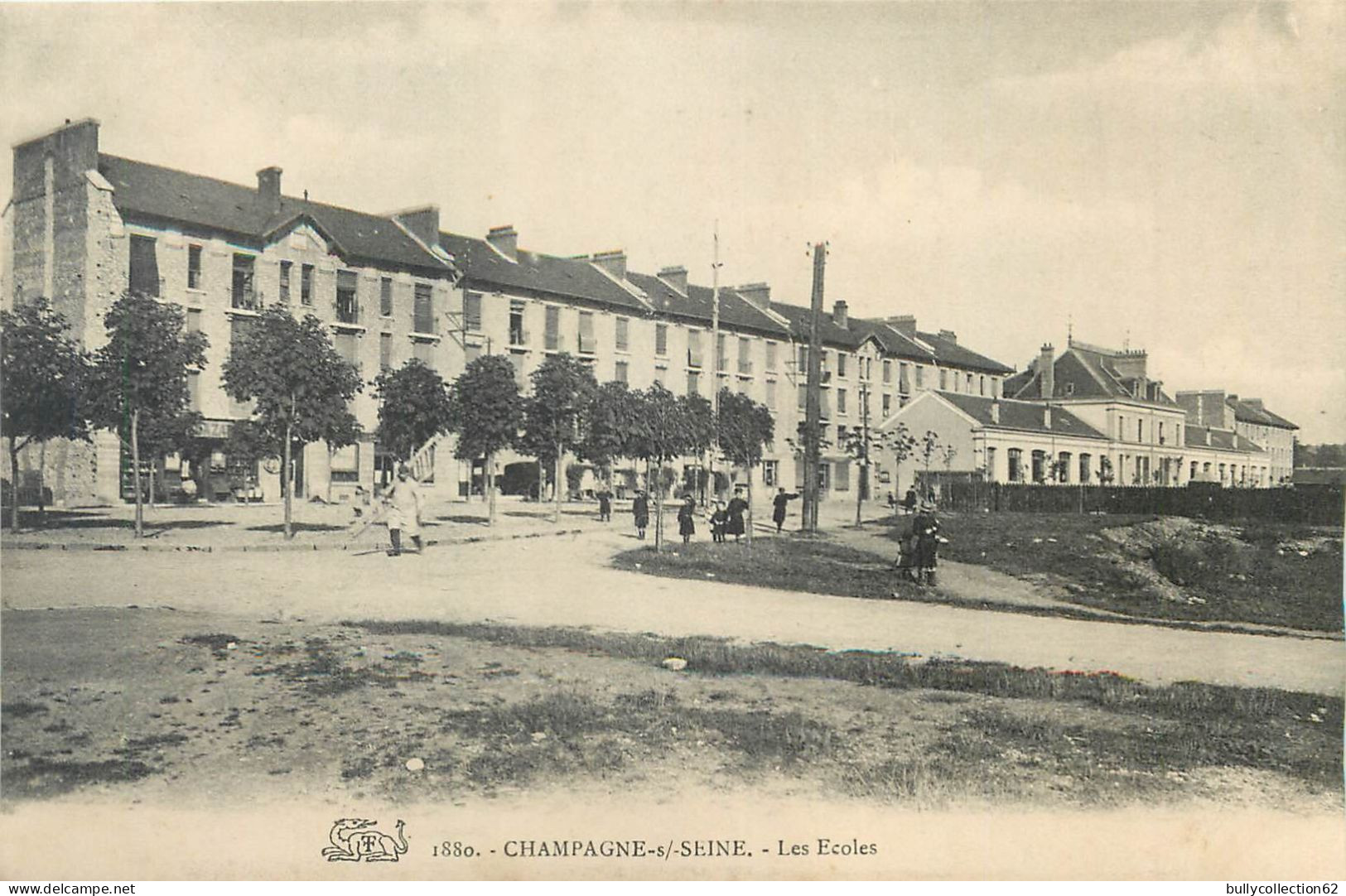 CPA Champagne sur Seine 77/92