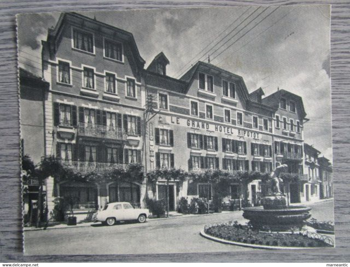 Cpa Champagnole (39) le grand hôtel Ripotot