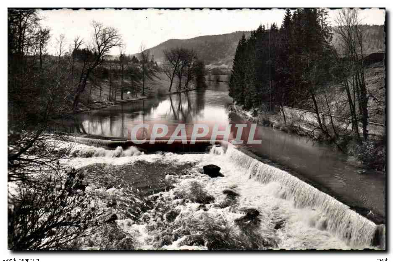 CPA Champagnole Barrage sur l'Ain