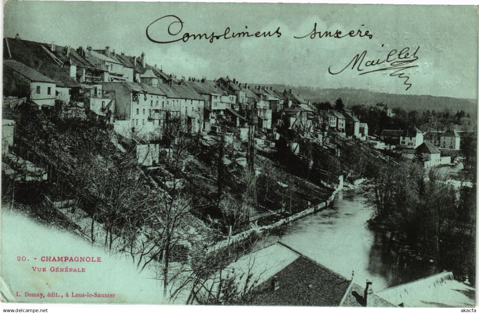 CPA CHAMPAGNOLE - Vue générale (212384)