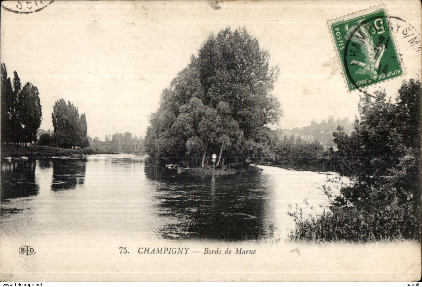 CPA Champigny Bords de Marne