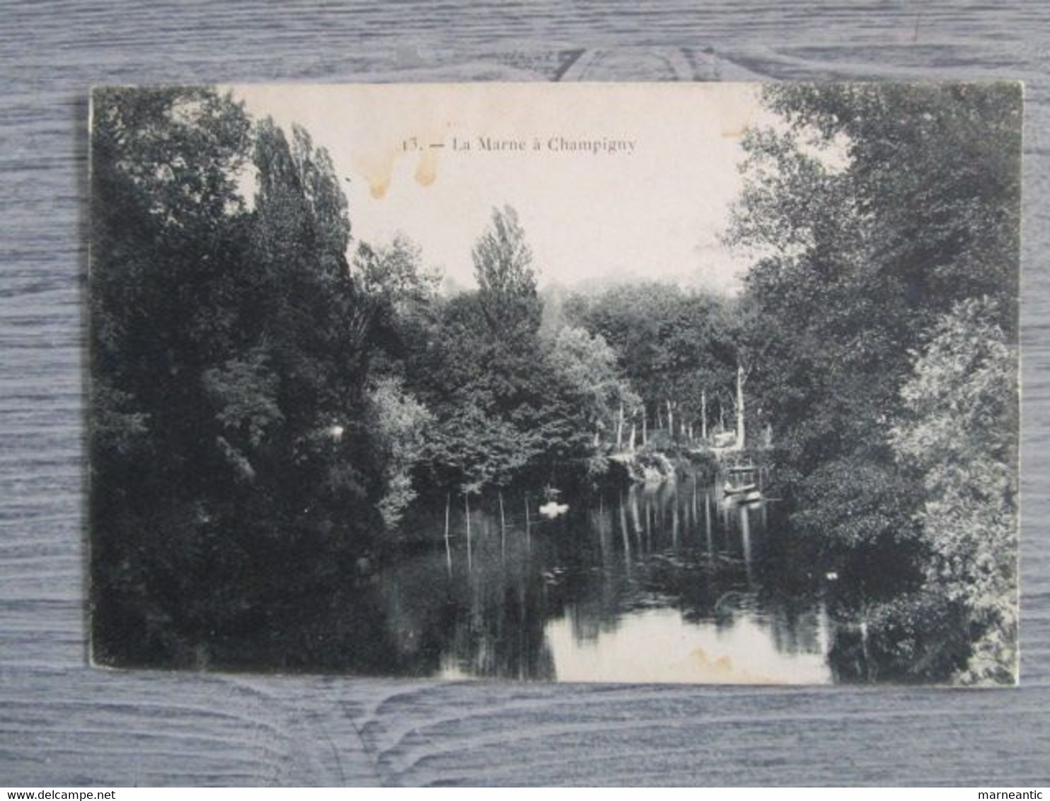Cpa Champigny sur marne(94) la marne a Champigny
