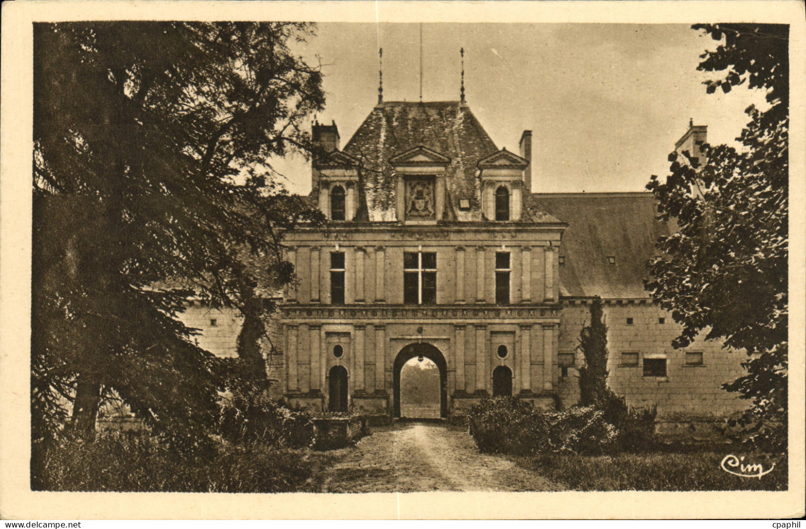 CPA Champigny sur Veude L et L