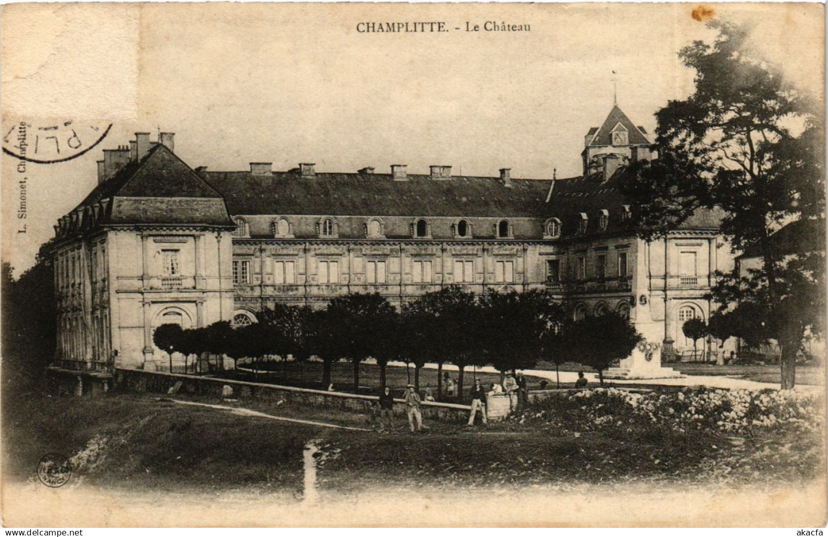 CPA Champlitte - La Chateau (380135)