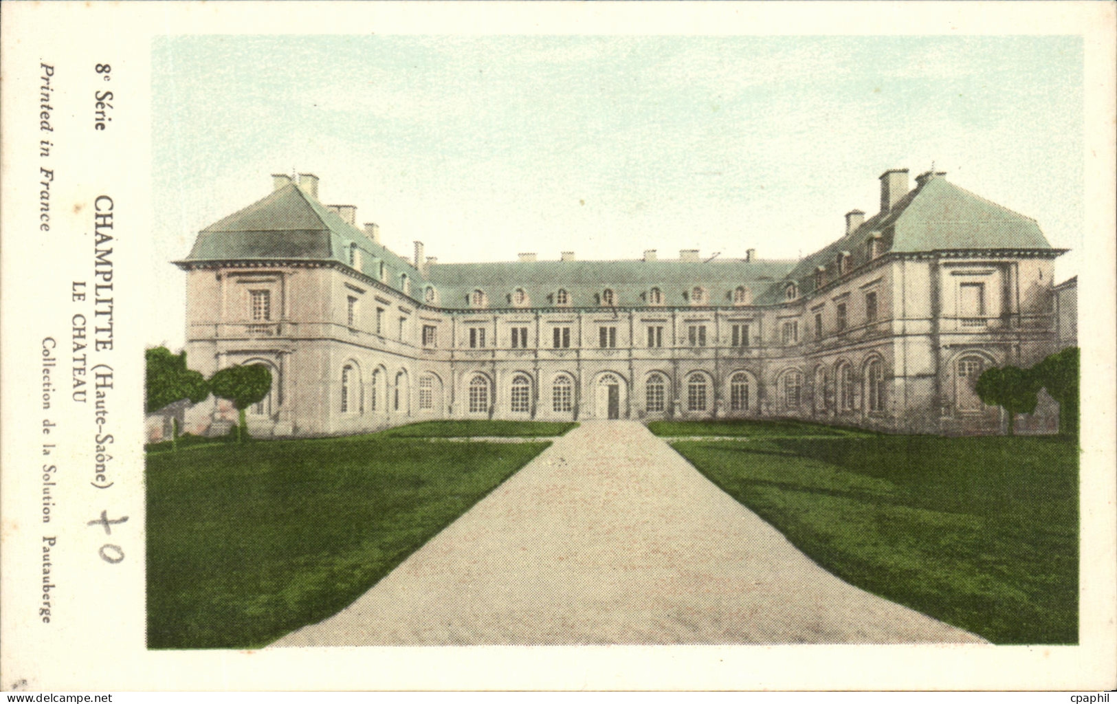 CPA Champlitte Le Chateau