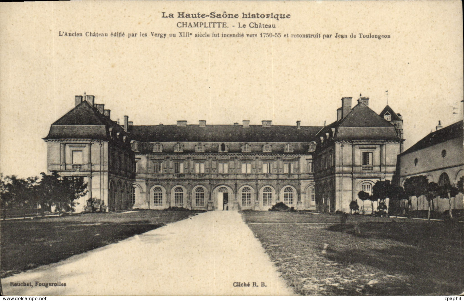 CPA Champlitte Le Chateau