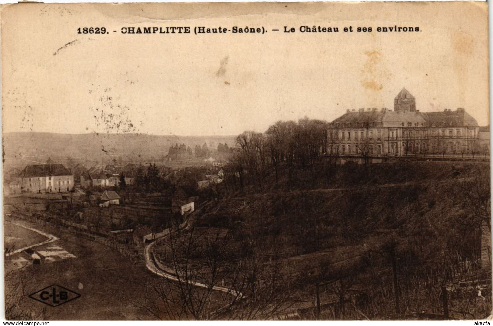 CPA CHAMPLITTE - Le Chateau et ses Env. (636379)