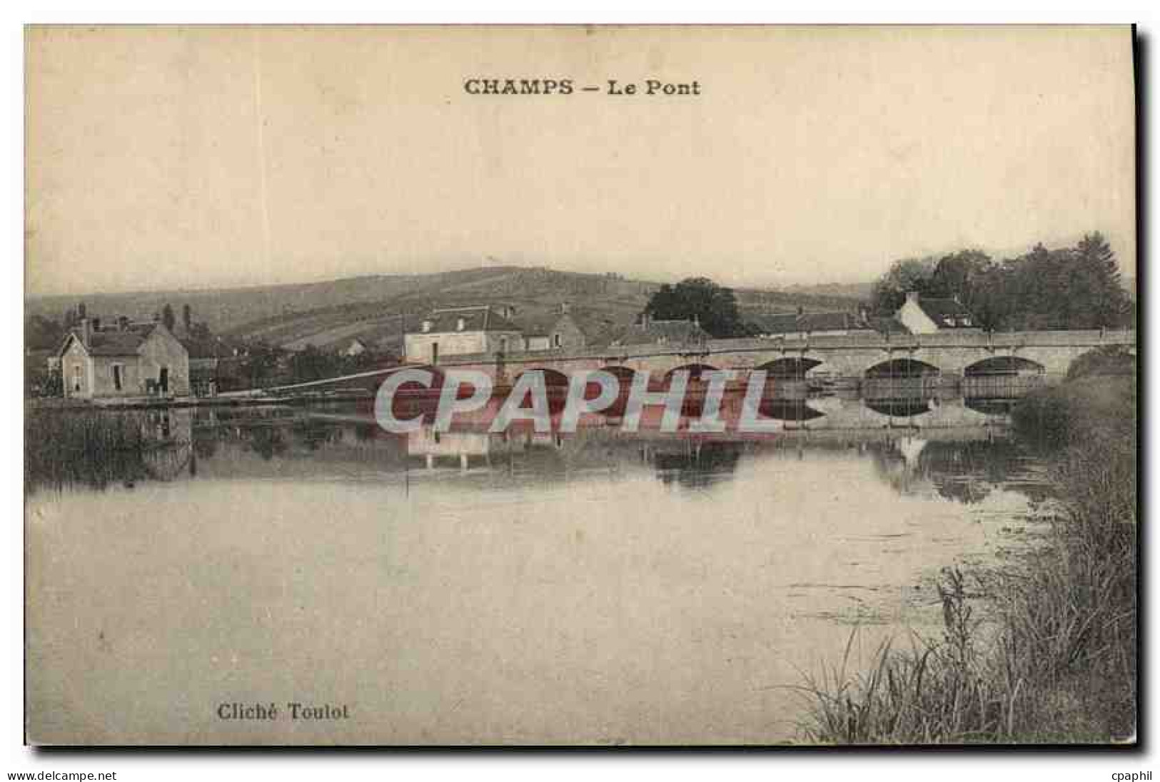 CPA Champs Le Pont