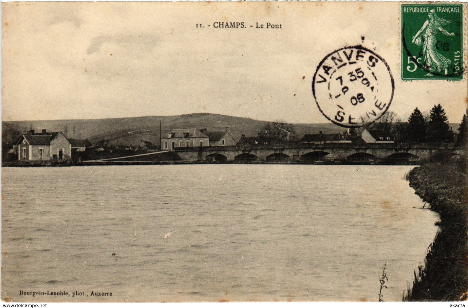 CPA Champs le Pont (1478247)