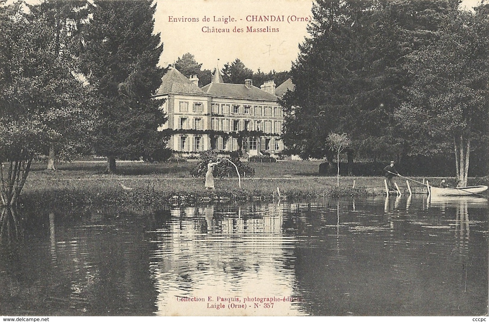 CPA Chandai environs de L'Aigle Château de Masselins