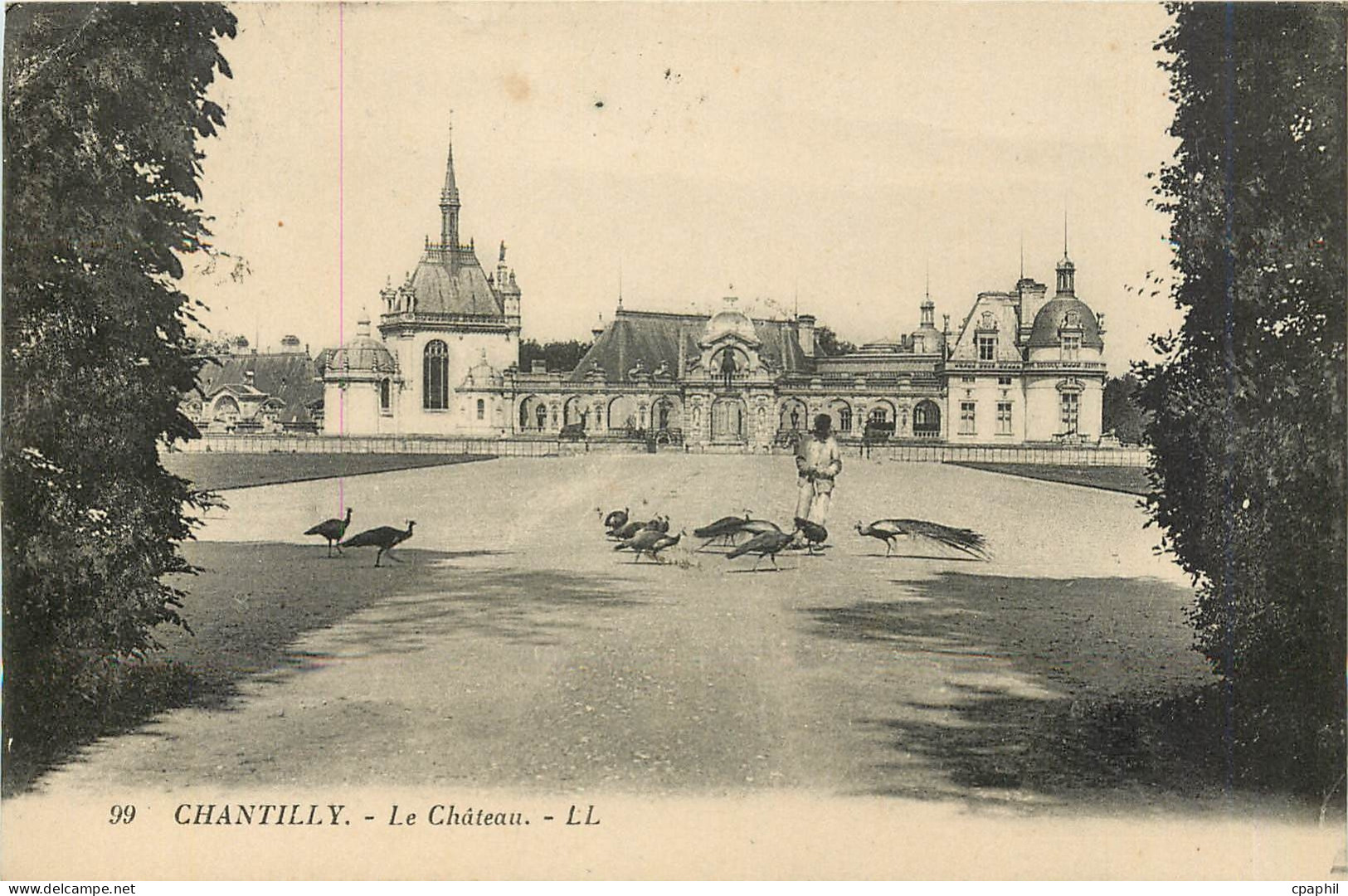 CPA Chantilly-Le chateau