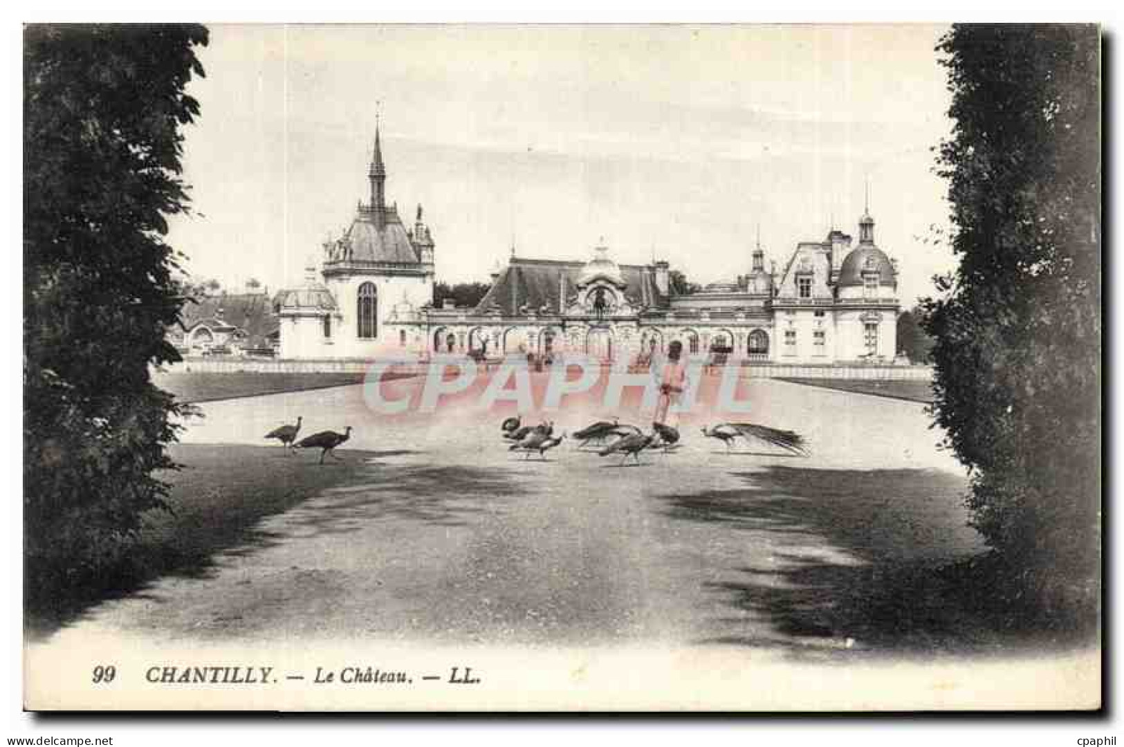 CPA Chantilly Le Chateau