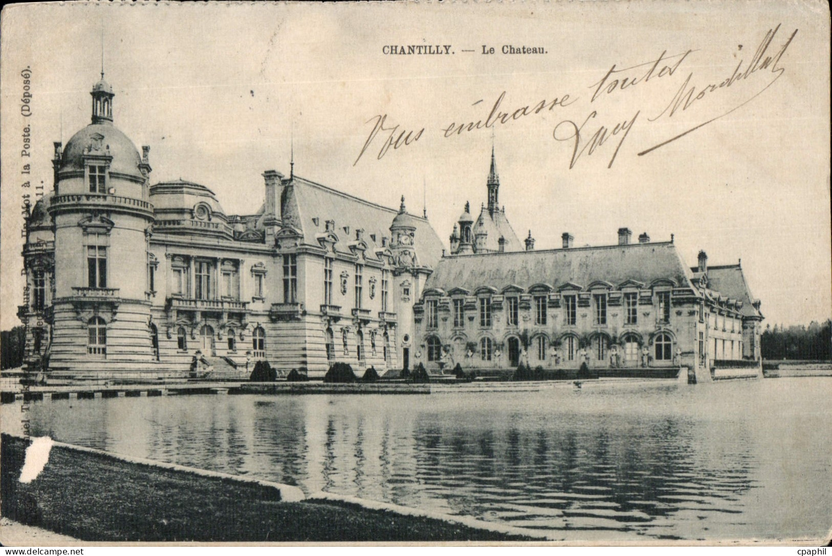 CPA Chantilly le Chateau