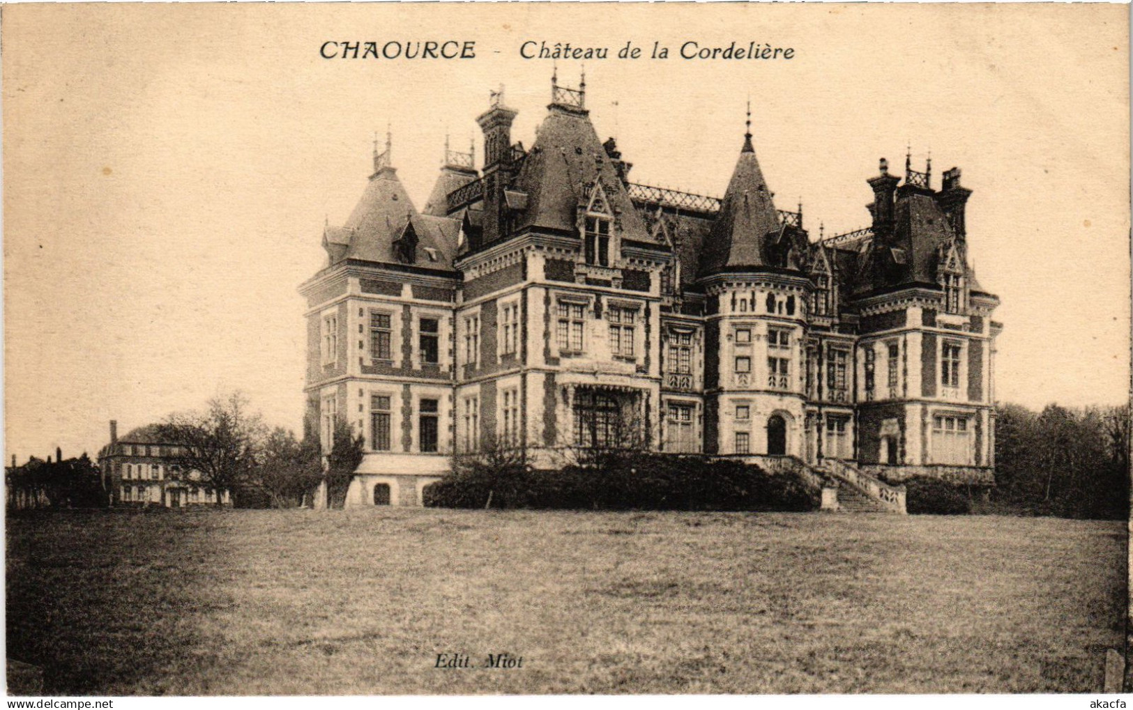 CPA Chaource Chateau de Cordeliere (1426507)