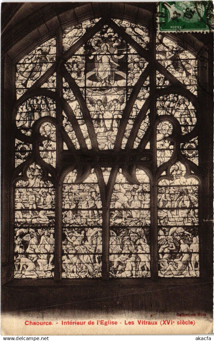 CPA Chaource interieur de l'Eglise (1426006)