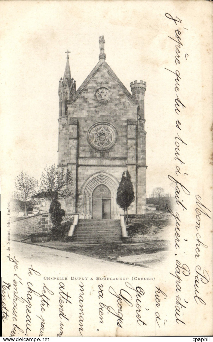 CPA Chapelle Dupuy Bourganeuf