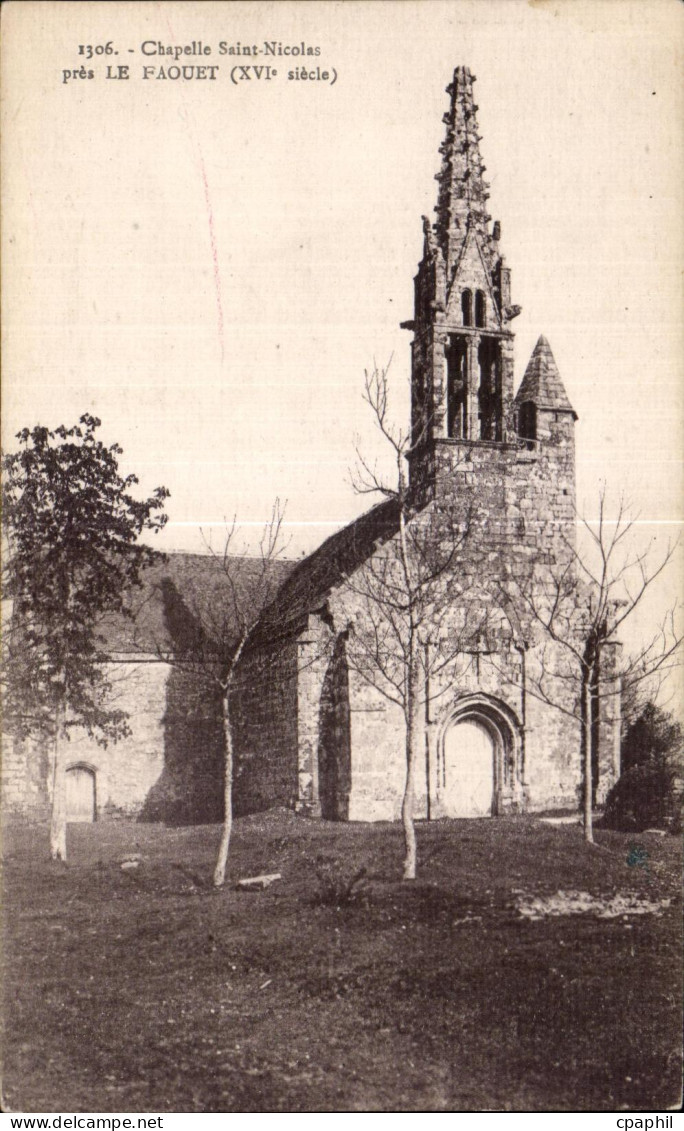 CPA Chapelle Saint Nicolas pres Le Faouet