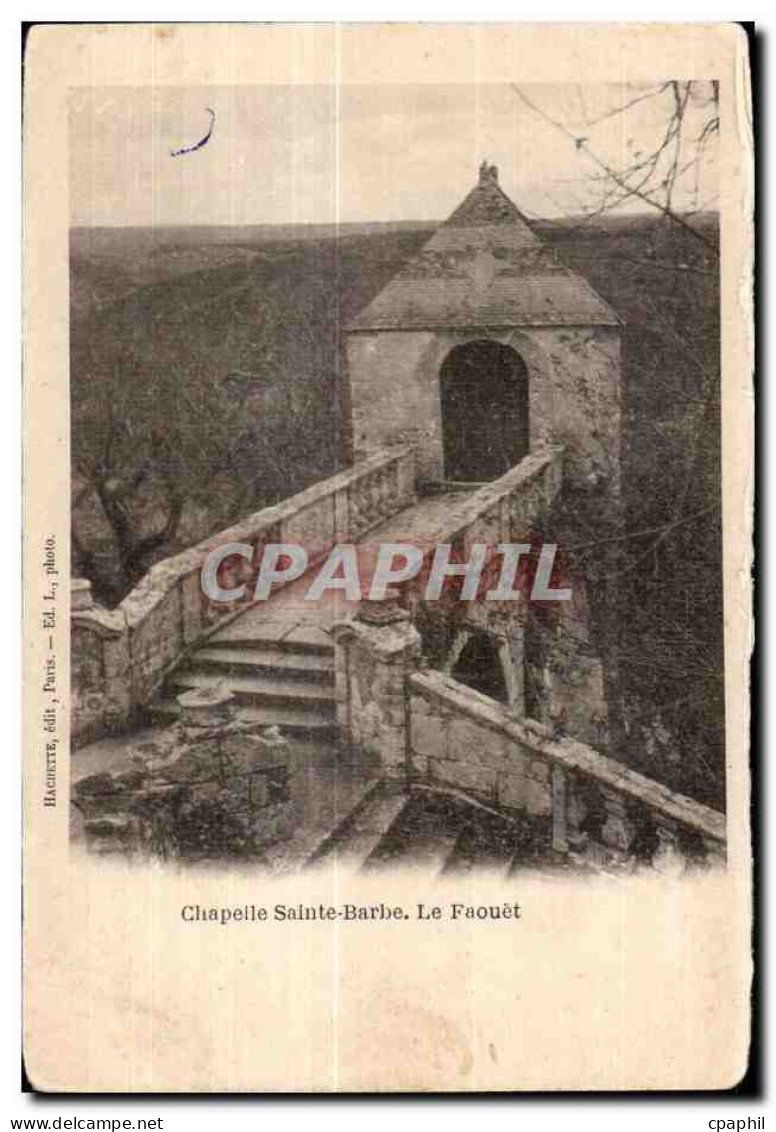 CPA Chapelle Sainte Barbe Le Faouet