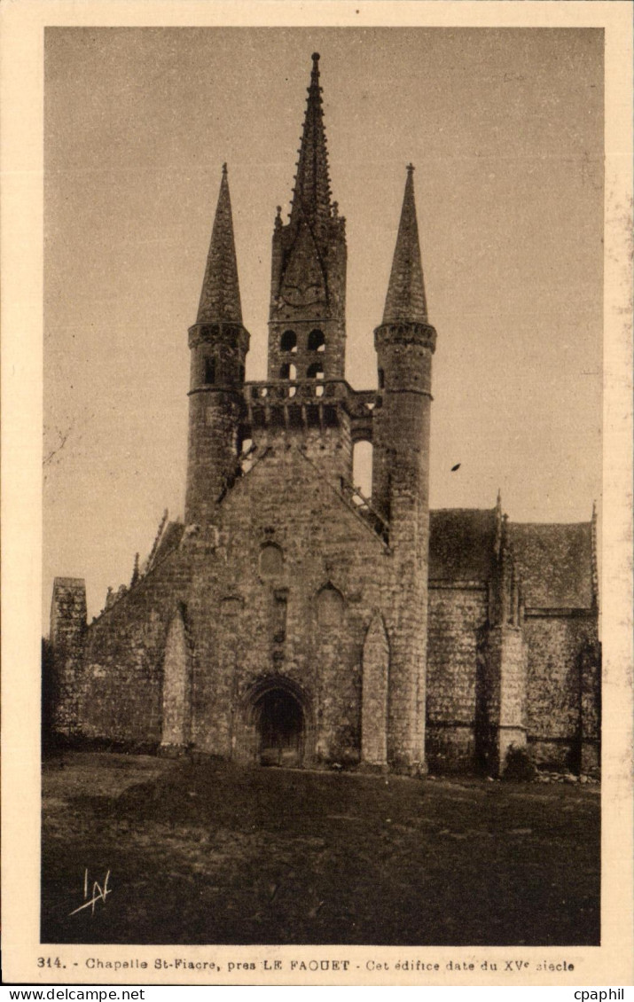 CPA Chapelle St Fiacre Pras Le Faouet