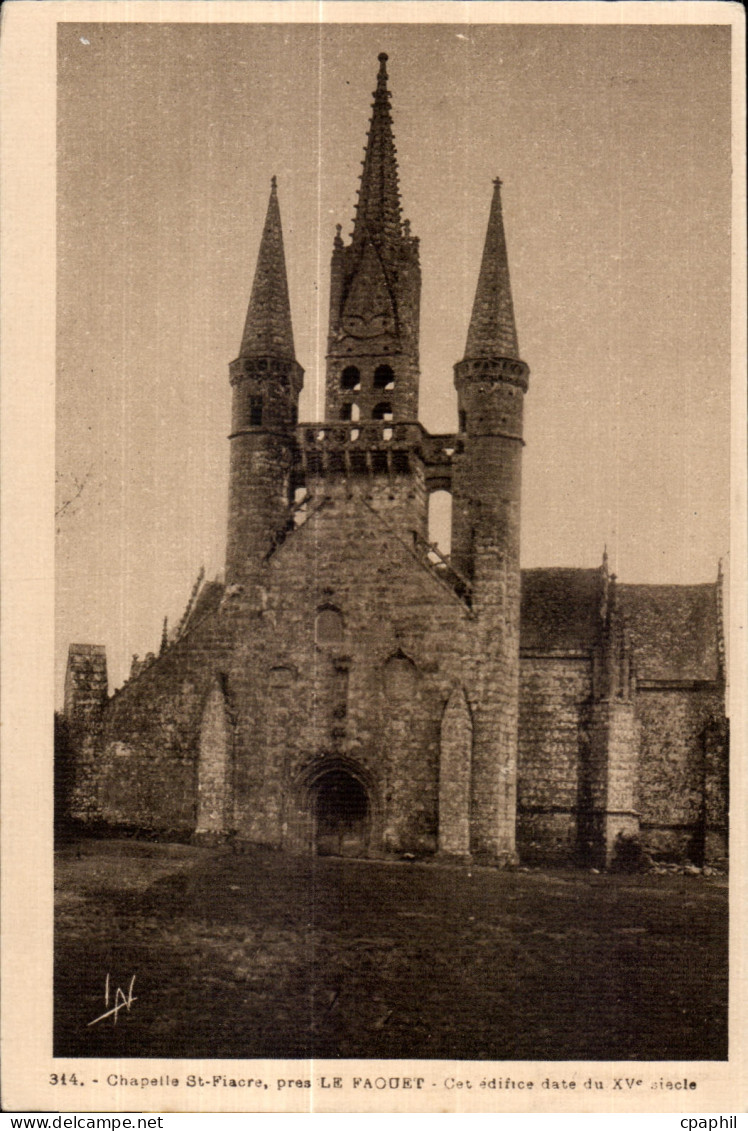 CPA Chapelle St Fiacre pres Le Faouet