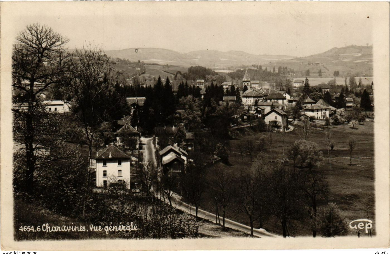 CPA Charavines - Vue Generale FRANCE (962410)