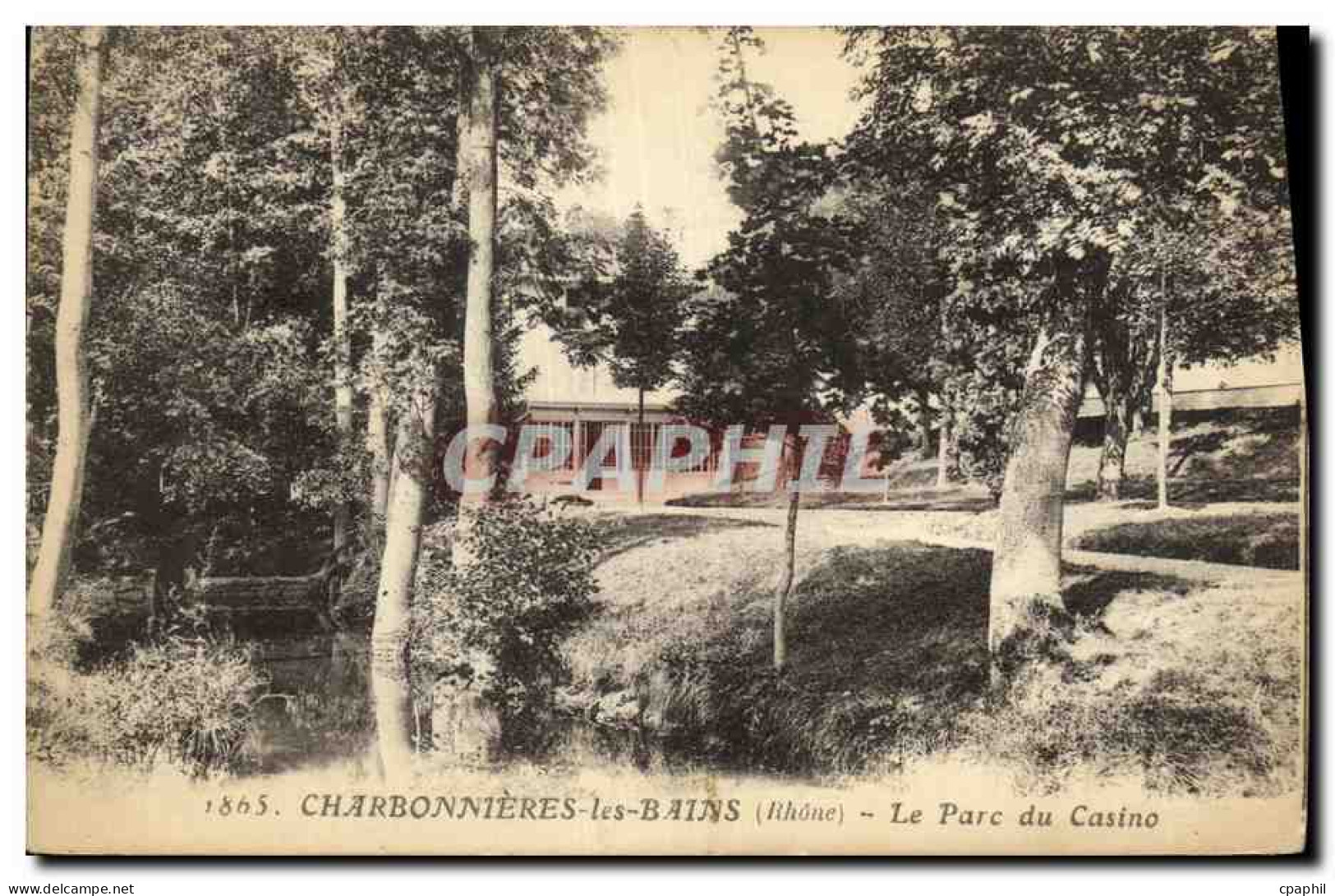 CPA Charbonnieres Les Bains Le Parc du Casino