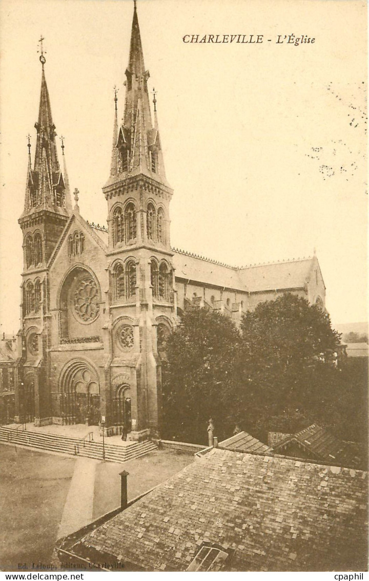 CPA Charleville L'Eglise