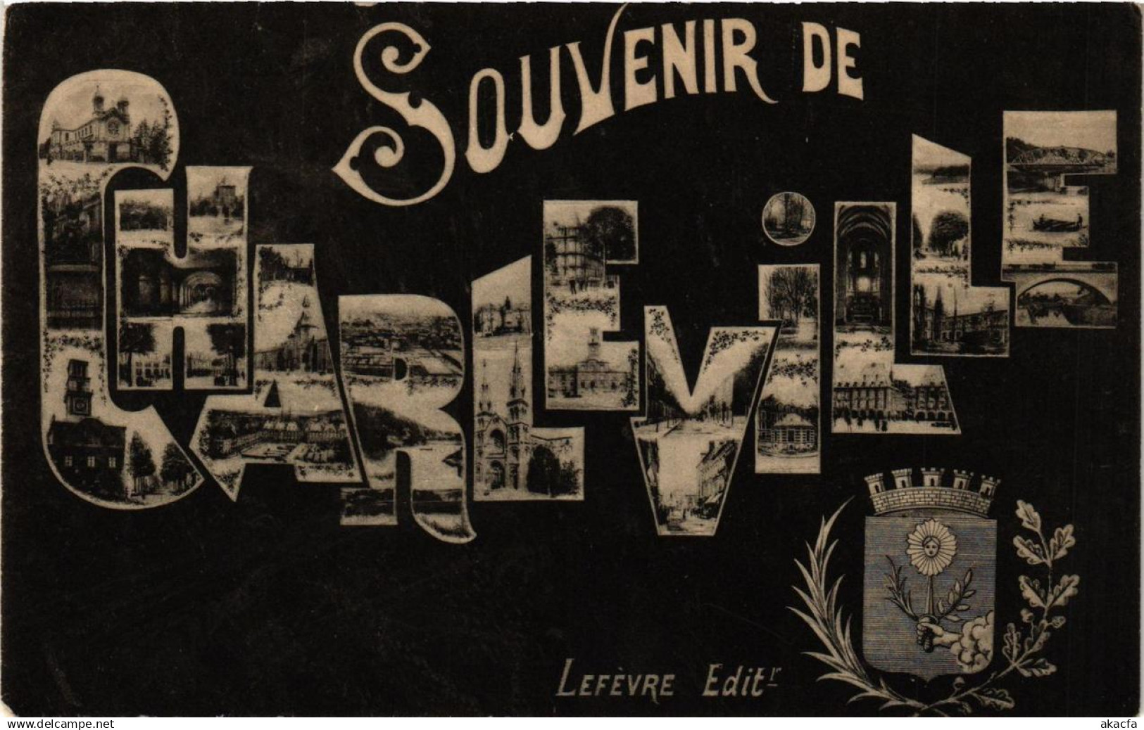 CPA CHARLEVILLE Souvenir de CHARLEVILLE (646567)