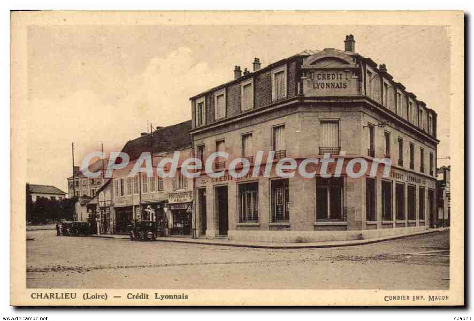 CPA Charlieu banque Credit Lyonnais