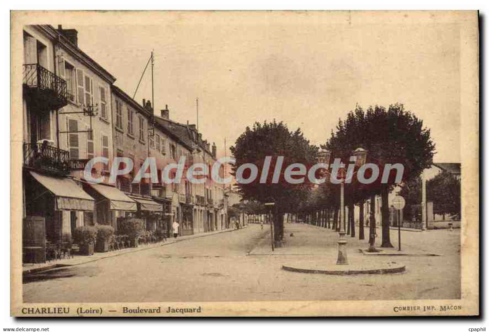 CPA Charlieu Boulevard Jacquard