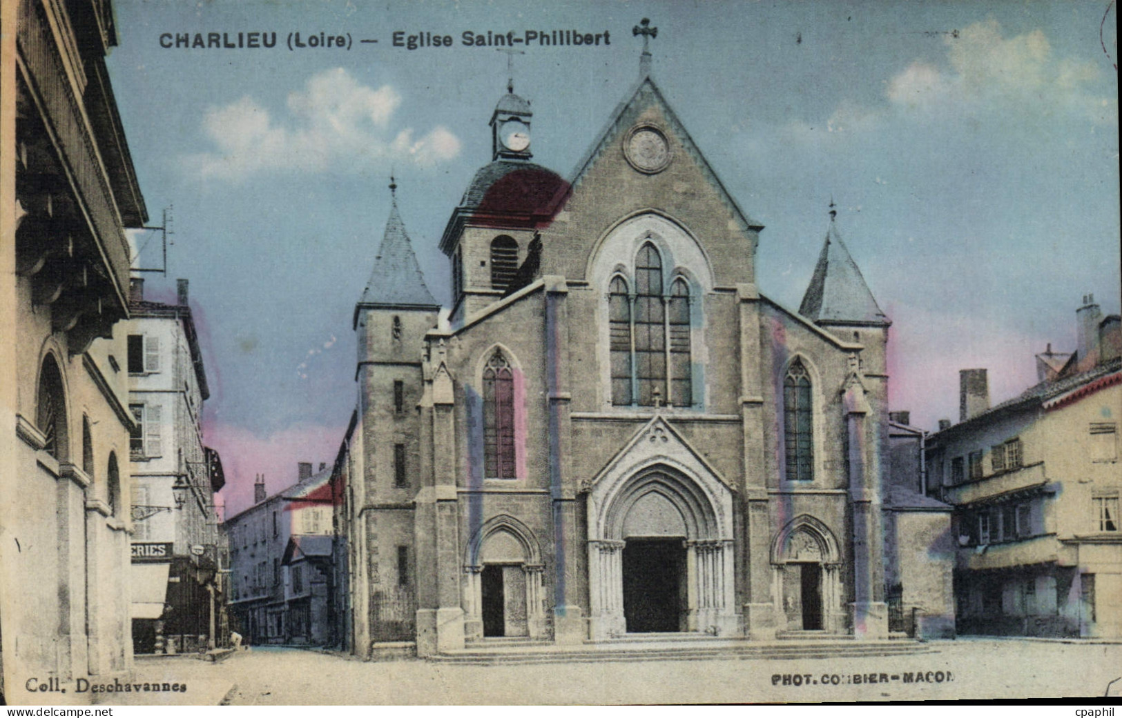 CPA Charlieu Eglise Saint Philibert