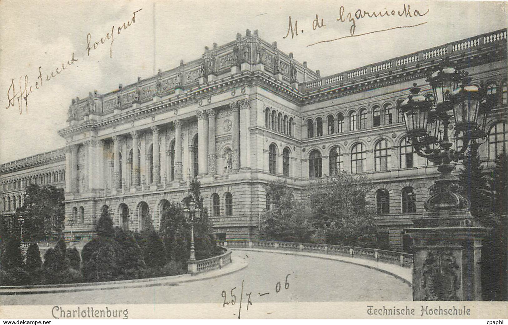 CPA Charlottenburg technische Hochschule