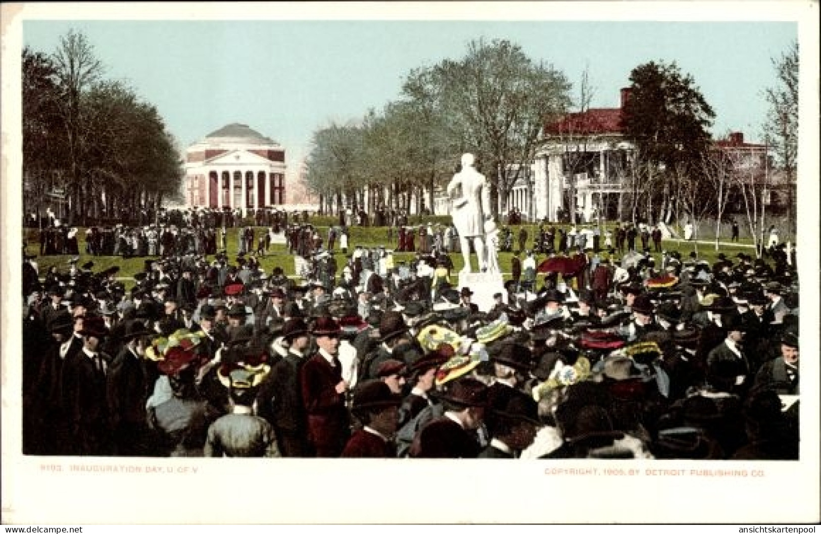 CPA Charlottesville Virginia USA, Tag der Amtseinführung Univ of VA