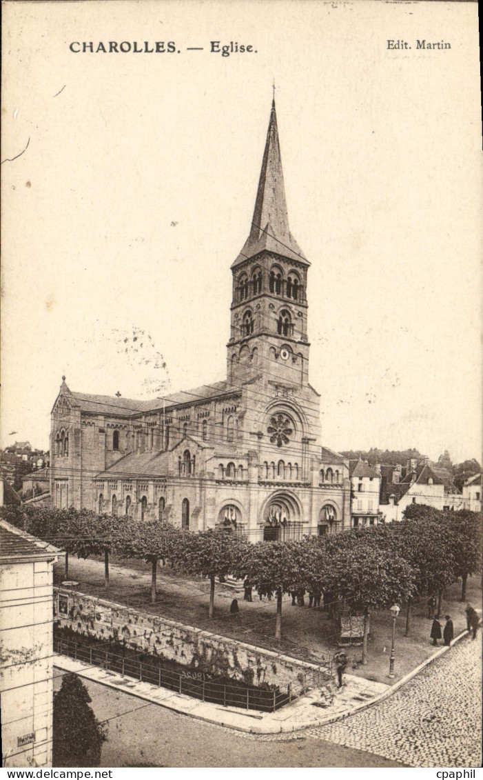 CPA Charolles Eglise