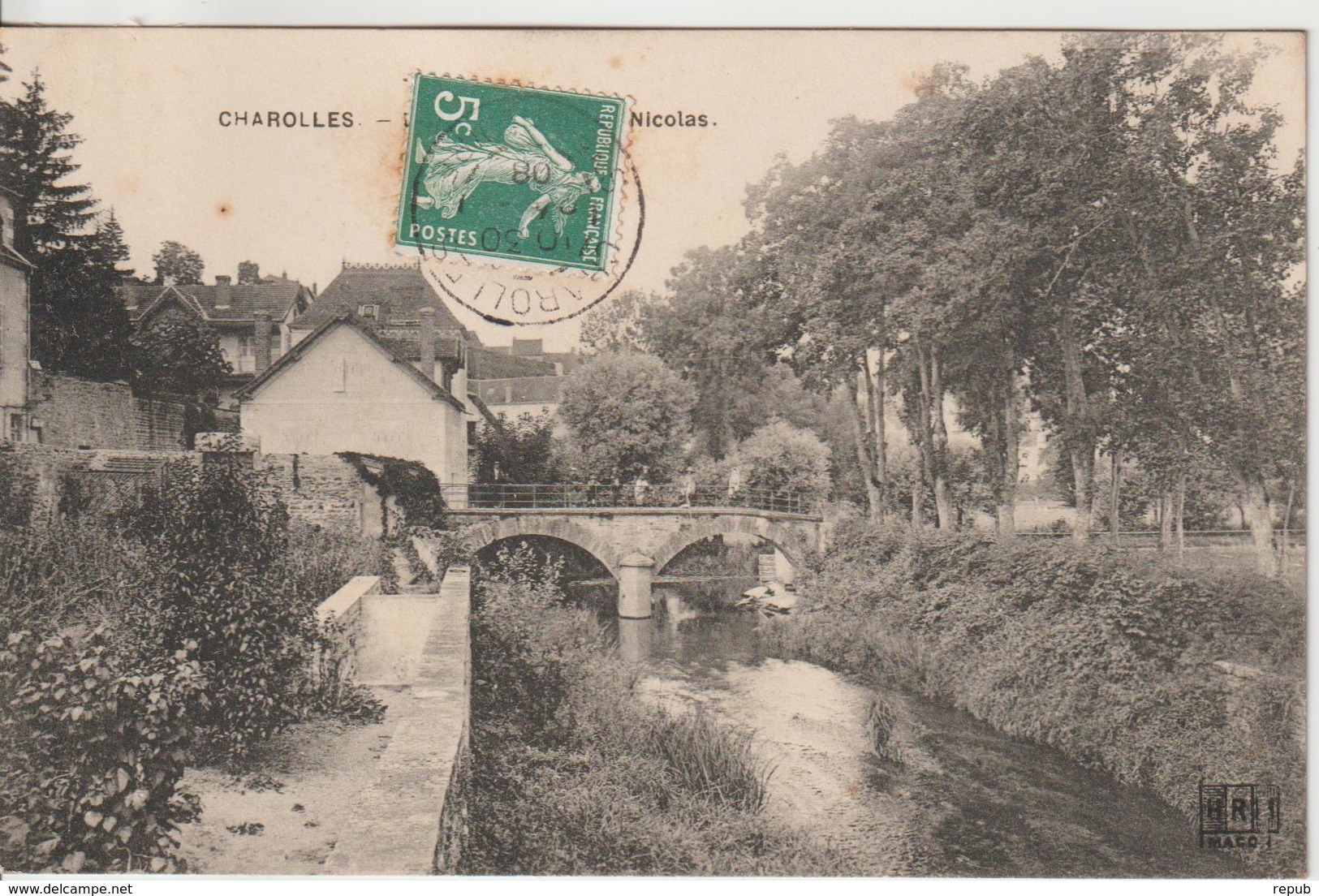 CPA Charolles pré Saint Nicolas