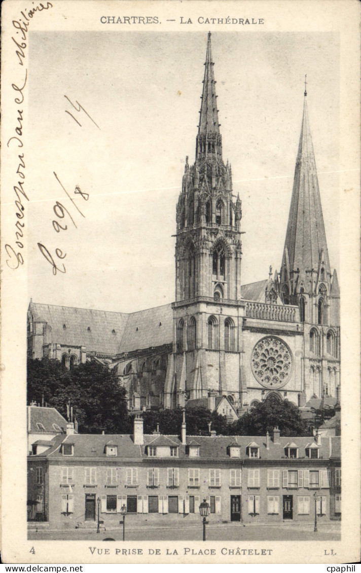 CPA Chartres La Cathedrale