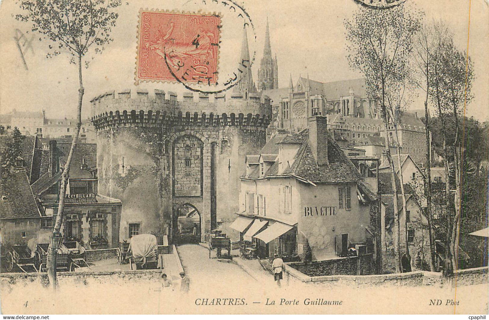 CPA Chartres La Porte Guillaume
