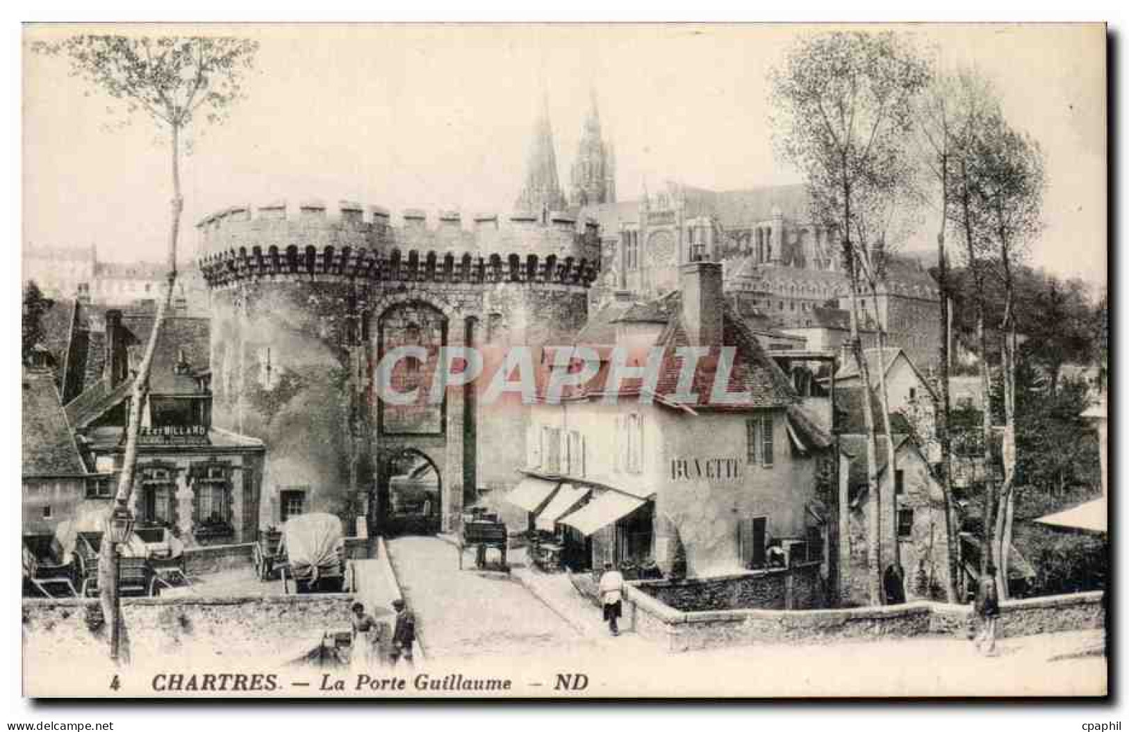 CPA Chartres La porte Guillaume