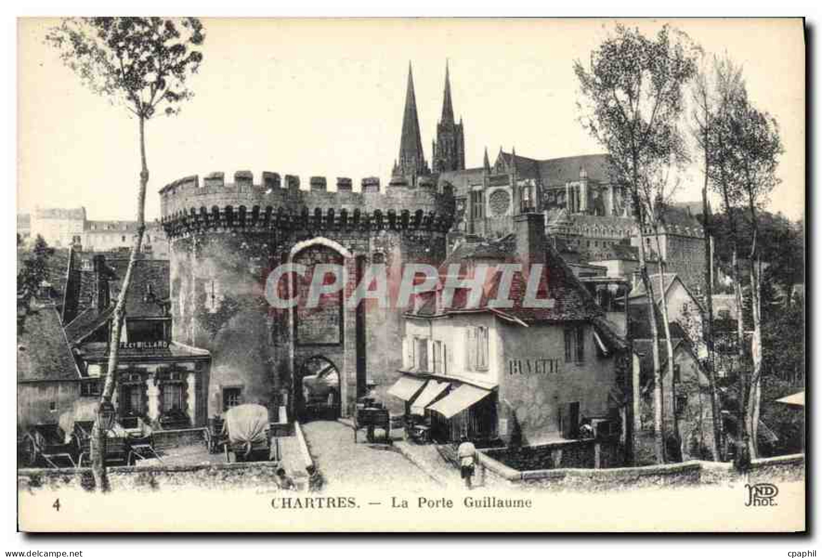 CPA Chartres La Porte Guillaume