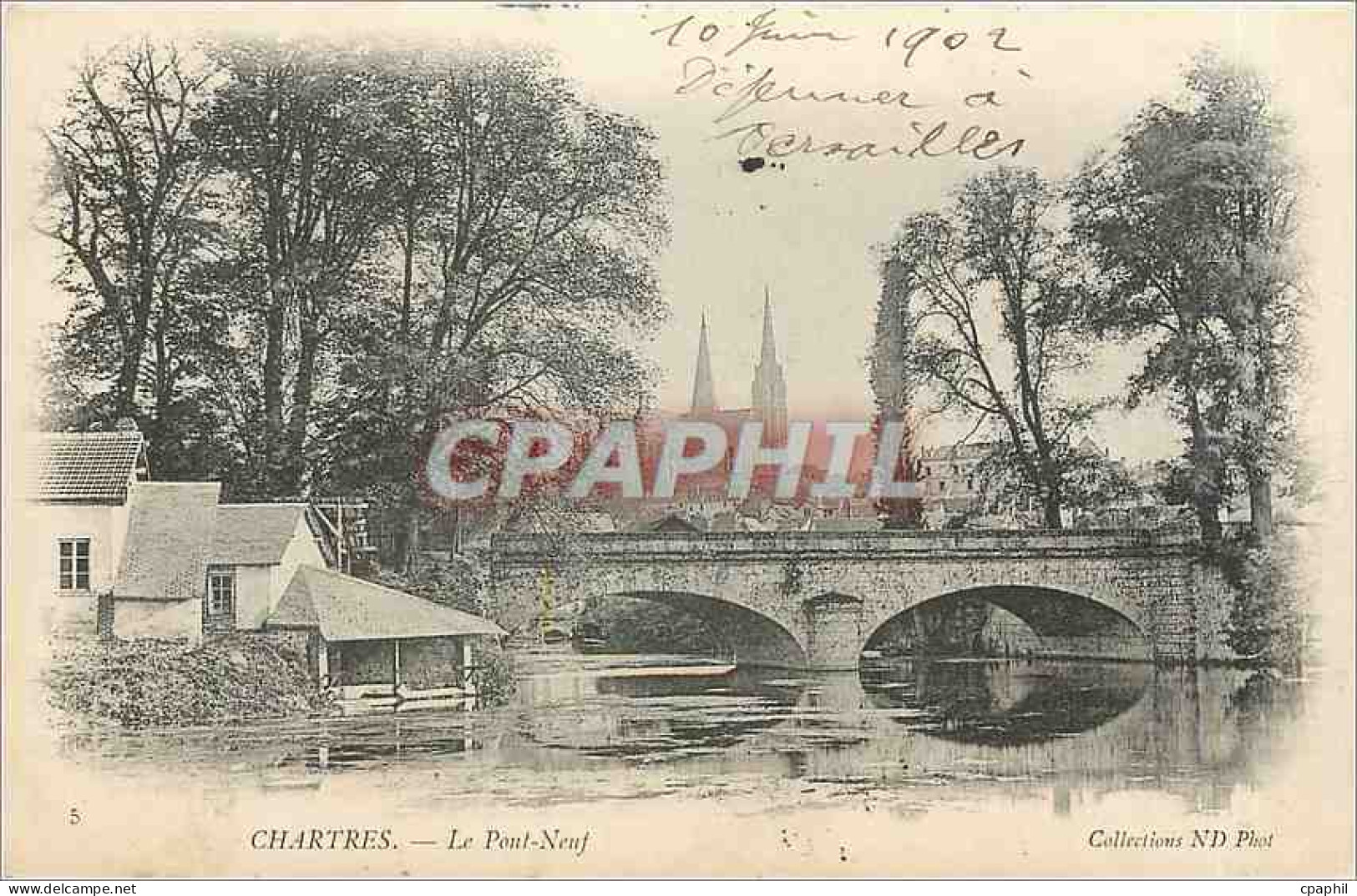 CPA Chartres Le Pont Neuf