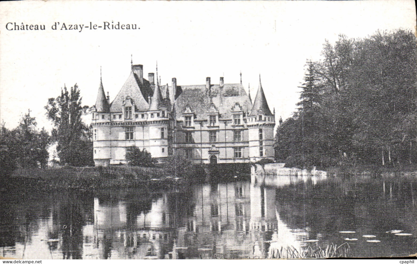 CPA Chateau Azay le Rideau