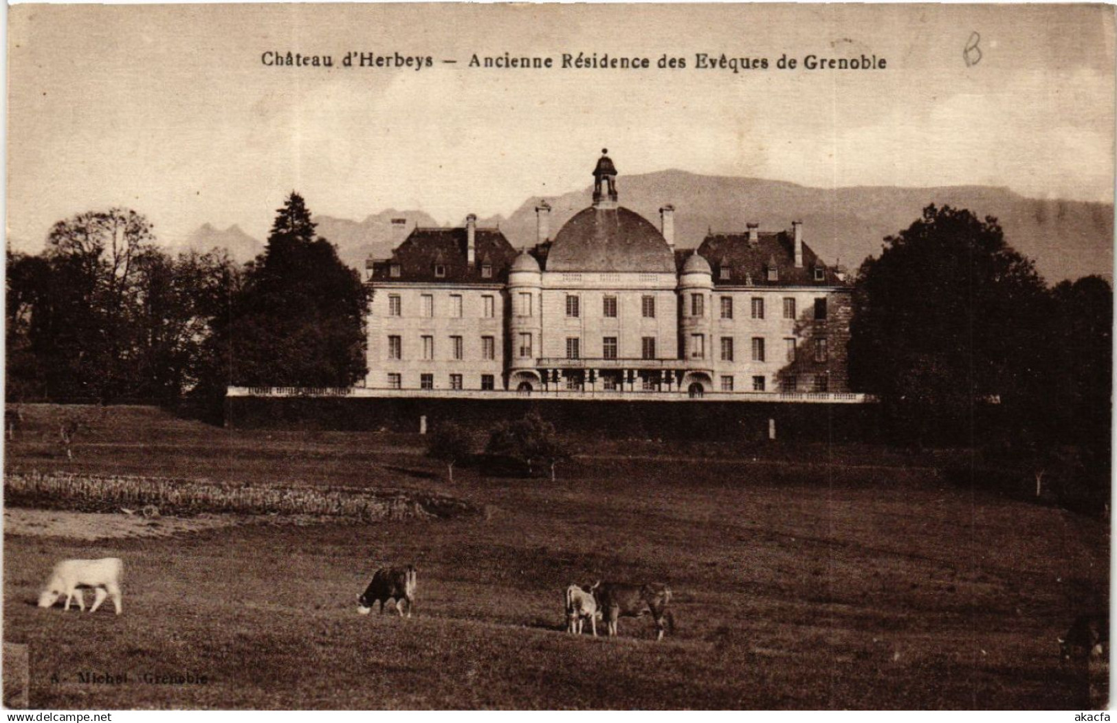 CPA Chateau d'Herbeys - Ancienne Residence des Eveques de GRENOBLE (583605)