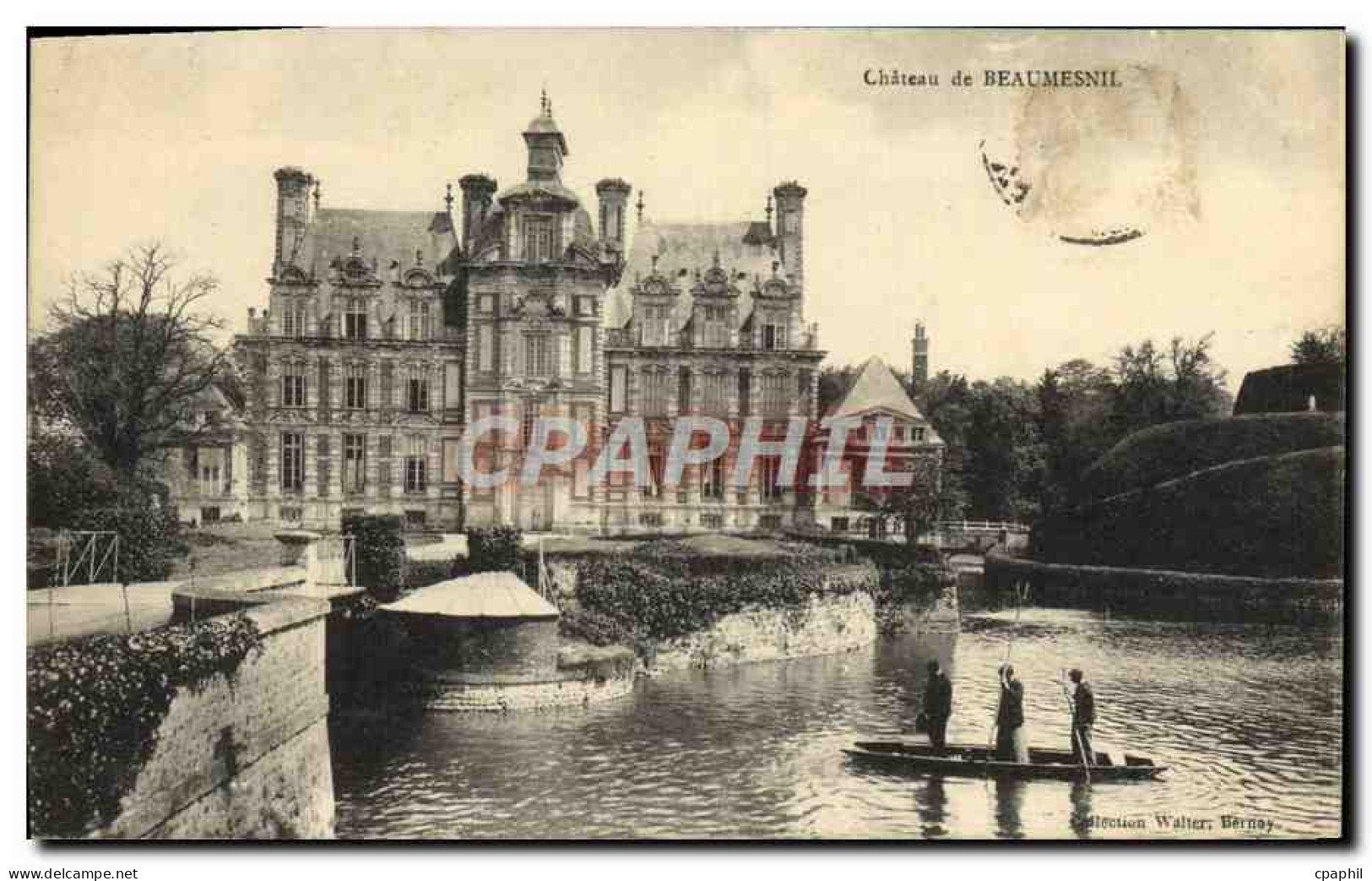 CPA Chateau De Beaumesnil