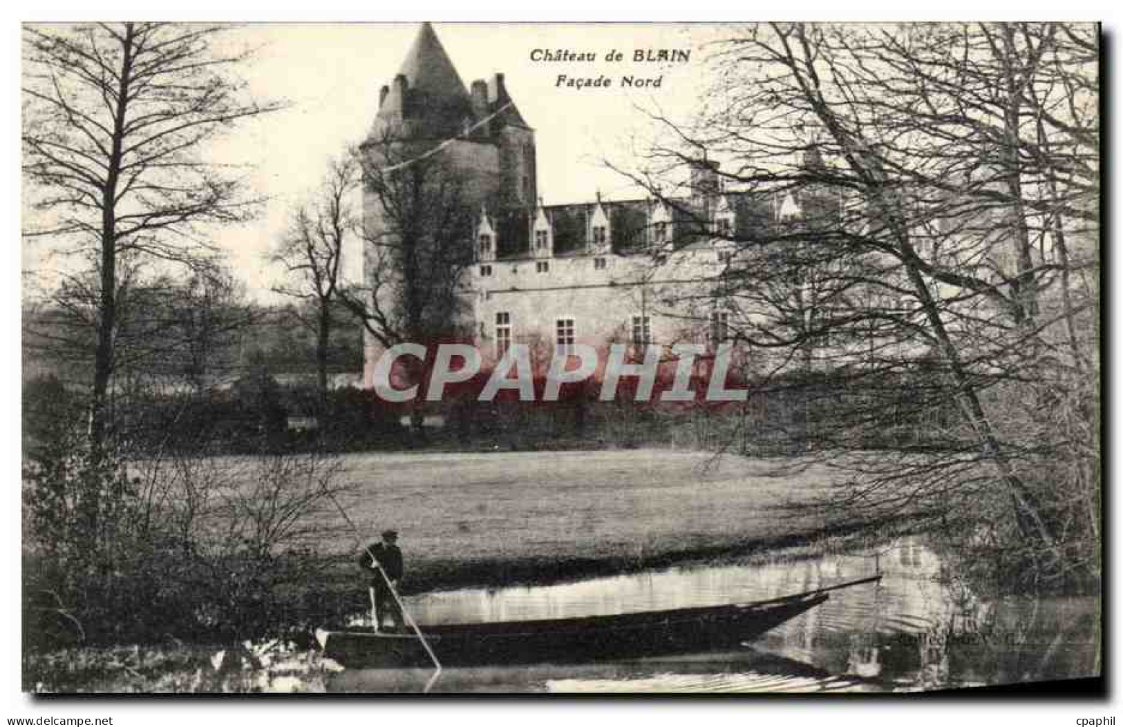 CPA Chateau de Blain Facade Nord