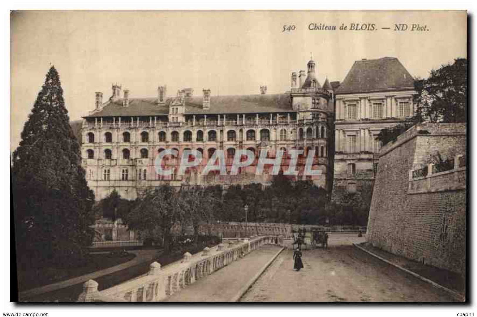 CPA Chateau de Blois