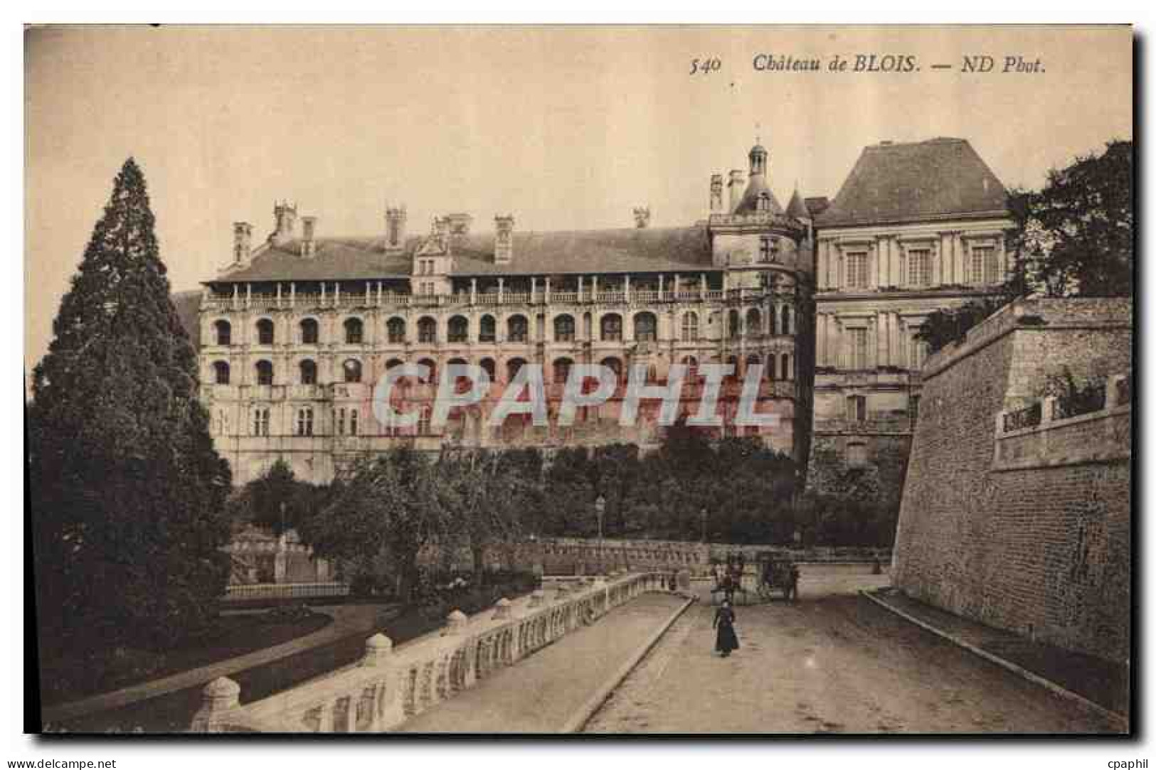 CPA Chateau de Blois