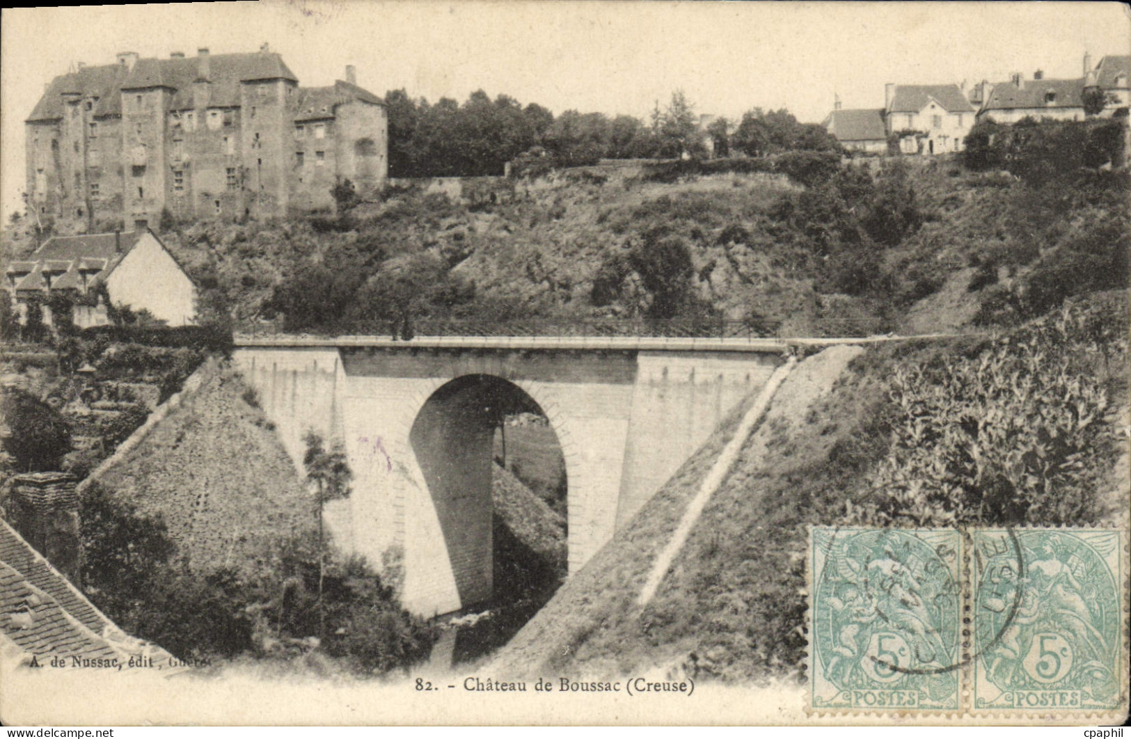 CPA Chateau De Boussac