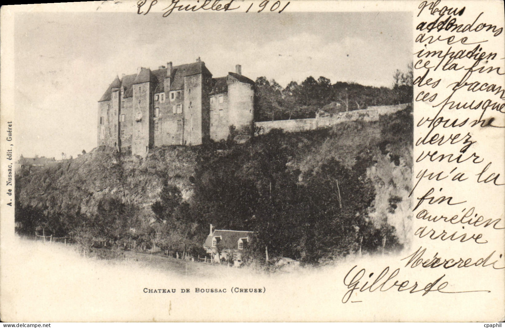CPA Chateau De Boussac