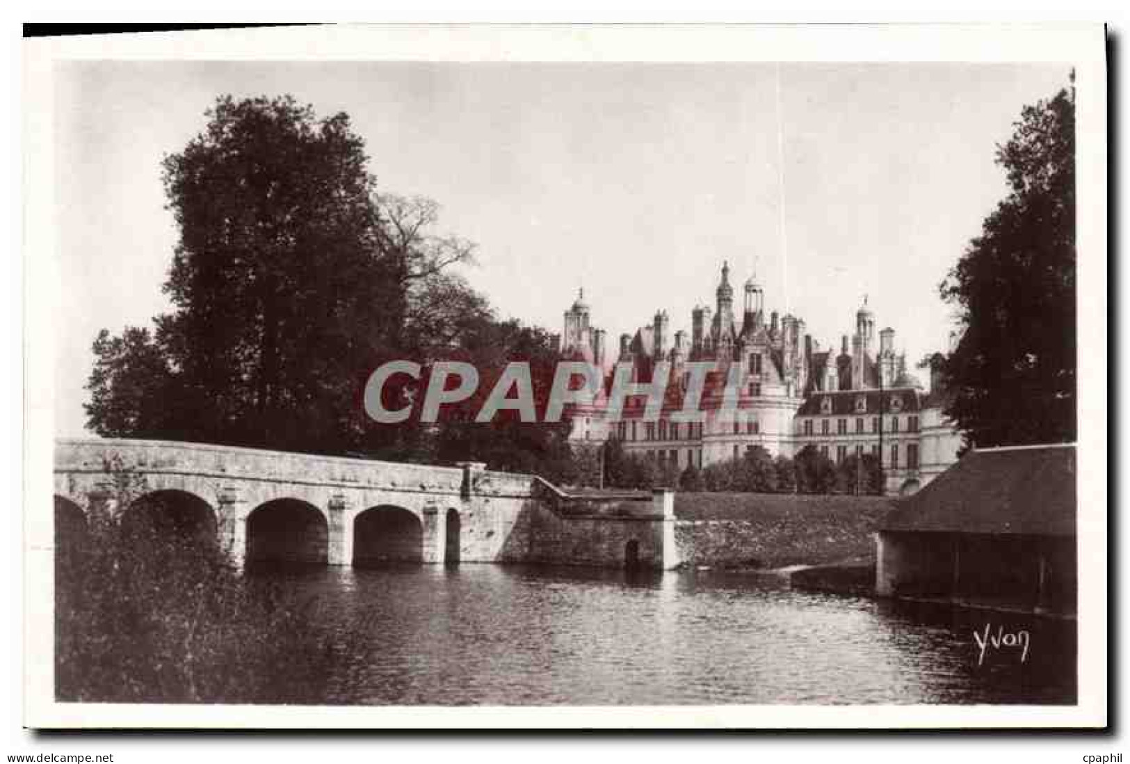 CPA Chateau de Chambord